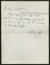 Roosevelt Hand written letter